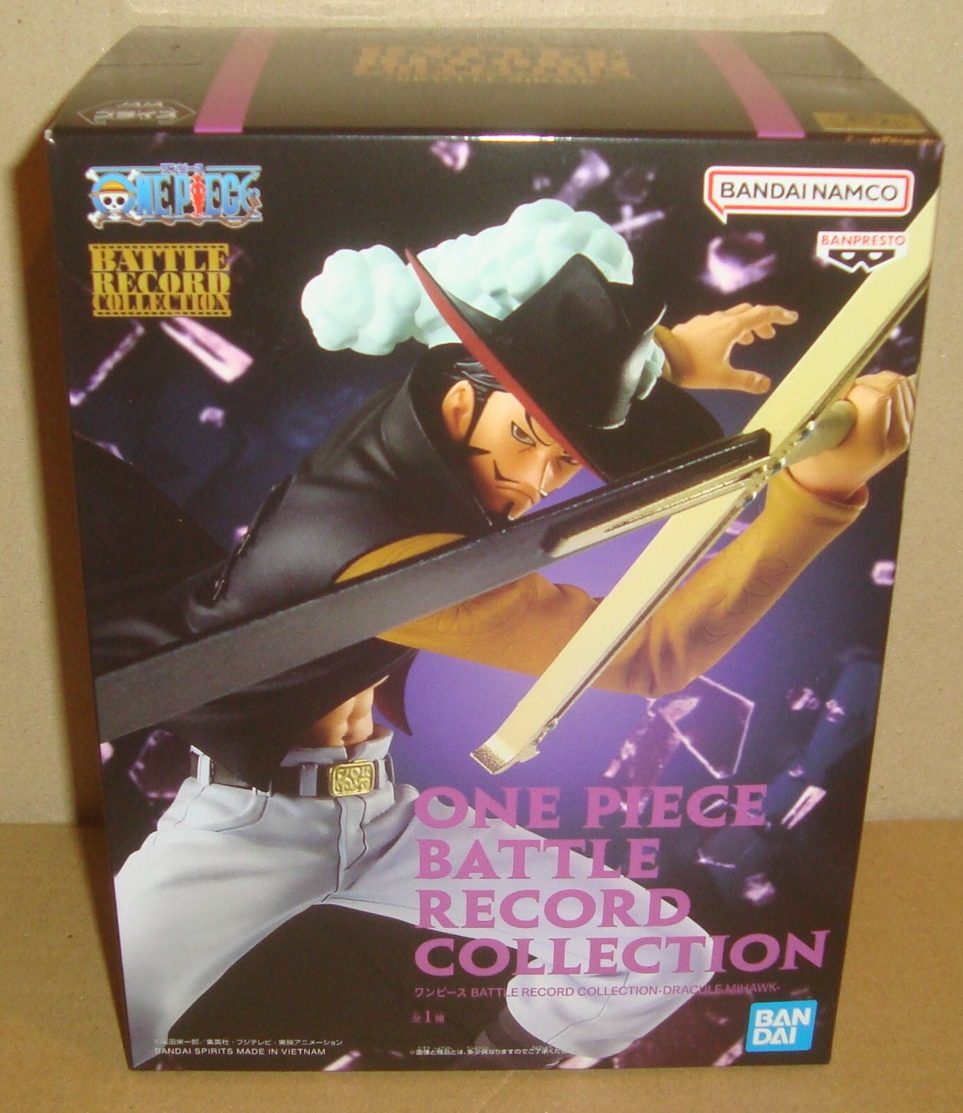 ONE PIECE BATTLE RECORD COLLECTION DRACULE MIHAWK BANPRESTO/BANDAI 2024