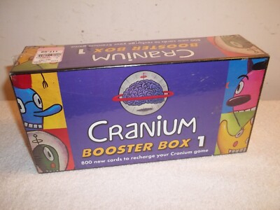 cranium booster box 4 Board Game & 800 Cards 1 (2 Items) : Toys & Games answered trivia questions galore Cranium Booster Box 1