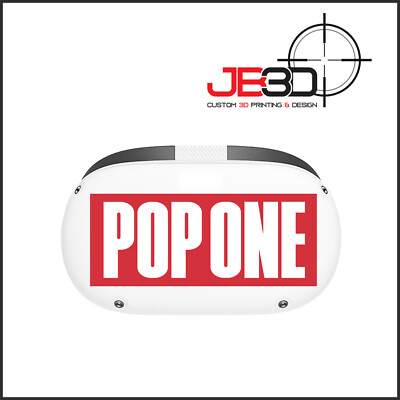 Population One Style Sticker Decal For Oculus Quest Headset - Main Image