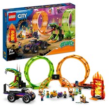 LEGO 60339 City Stuntz Pista Acrobática con Doble Rizo