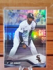 2021 Topps Bowman Platinum Baseball Luis Robert - Chicago White Sox - Base Card