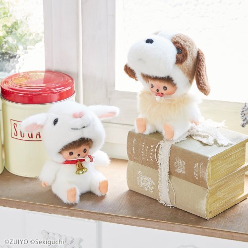 Heidi Girl of the Alps x Monchichi Plush Doll Bebichhichi Yuki