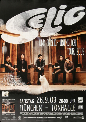 Selig - Endlich Unendlich , MüNchen 2009 | Konzertplakat | Poster-image