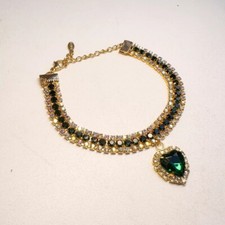 Regolabile Collare per Gatti Decorazione Animali Gioielli Ciondolo Cristallo