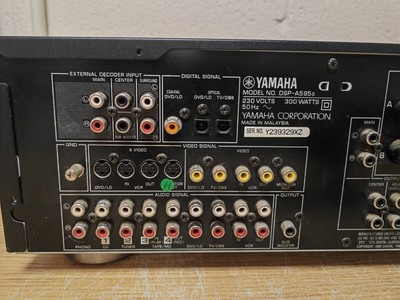 Amplificateur AV YAMAHA DSP-A595A - Noir - Défaut - Pièces