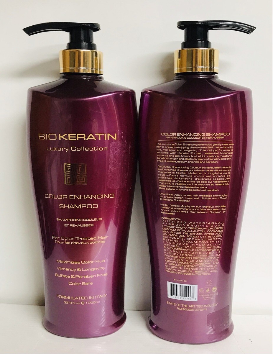 2-Pack Bio Keratin Luxury Collection ~ Color Enhancing Shampoo