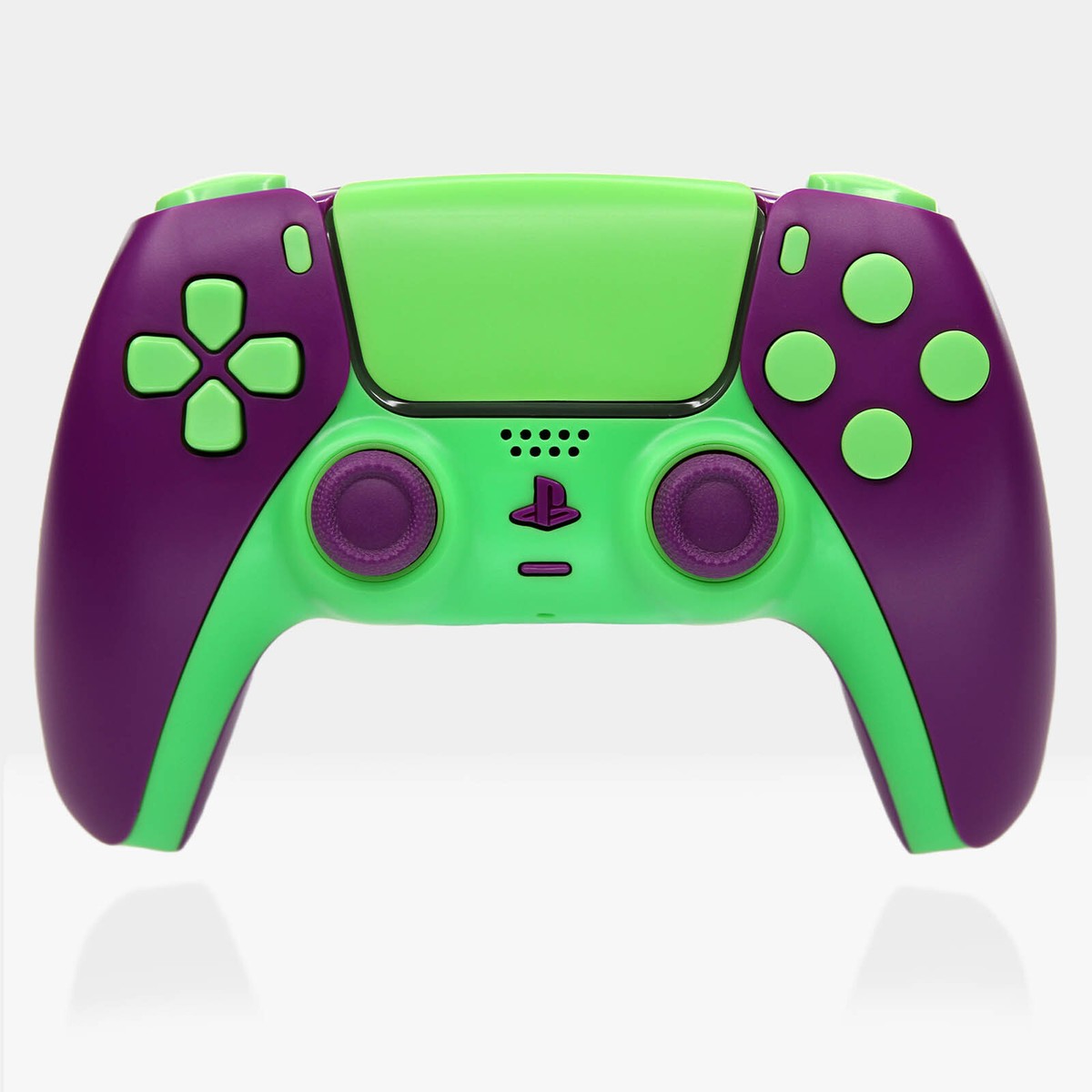 Purple Green Sony DualSense PS5 Controller by Killscreen EVA Purple Green Sony DualSense PS5 Controller by Killscreen EVA