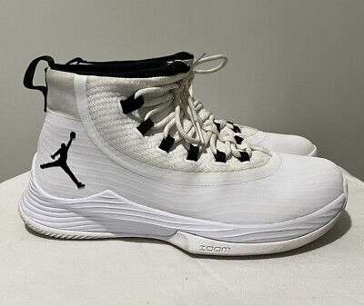 NIKE Jordan Ultra Fly 2 White Basketball Shoes 897998-111 NIKE Jordan Ultra Fly 2 White Basketball Shoes 897998-111