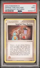 PSA 9 MINT Surprise! Time Machine 91/109 EX Team Rocket Returns 2004 Pokemon on eBay