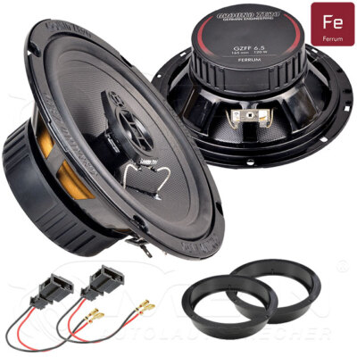 GROUND ZERO LAUTSPRECHER für AUDI A5 Coupe 8T 2007-2016 Front Tür 120W 165 #BZ6G