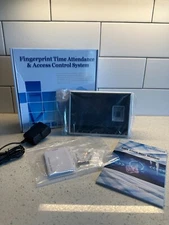 HapAttend Time Clock - H2 Standalone Biometric & RFID Clock in Machine for SMBs