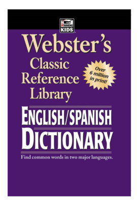 Webster's English Spanish Dictionary Spanish/English Words in Alphabetical Orde