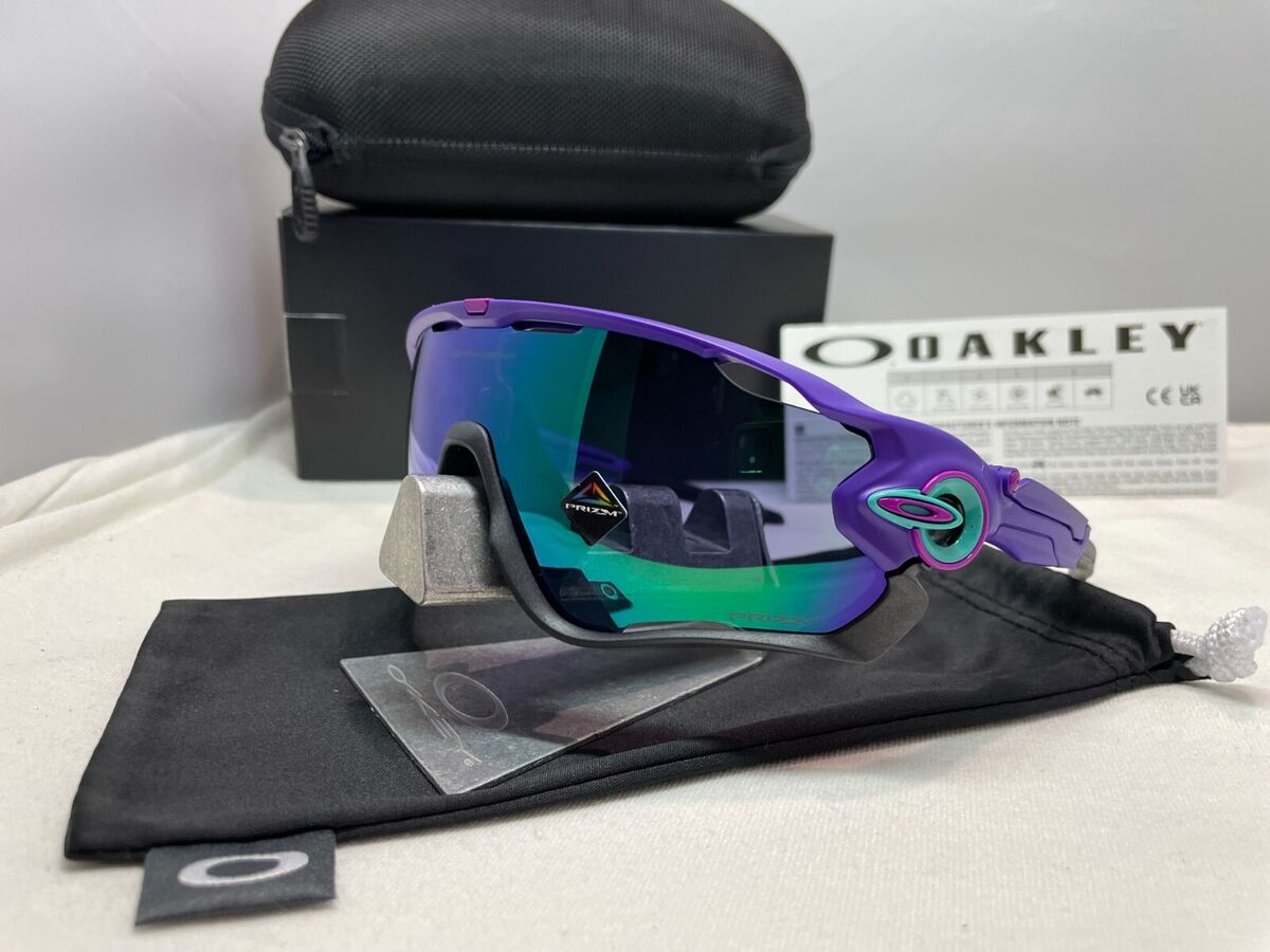 OAKLEY JAWBREAKER SHIFT MATTE ELECTRIC PURPLE PRIZM JADE OAKLEY JAWBREAKER SHIFT MATTE ELECTRIC PURPLE PRIZM JADE