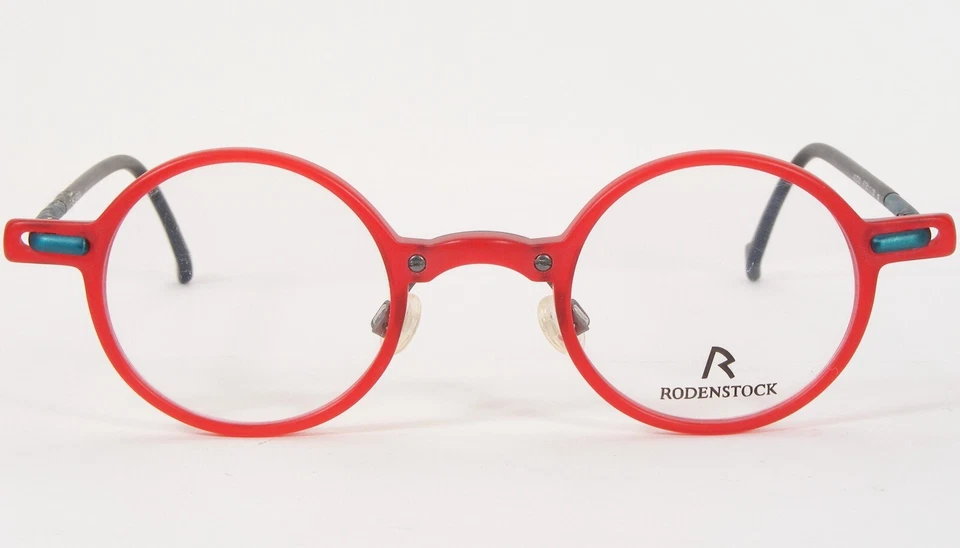 Vintage RODENSTOCK R 7301 C Matte Red UNIQUE RARE EYEGLASSES GLASSES 41-23-130mm - Image 2 of 4