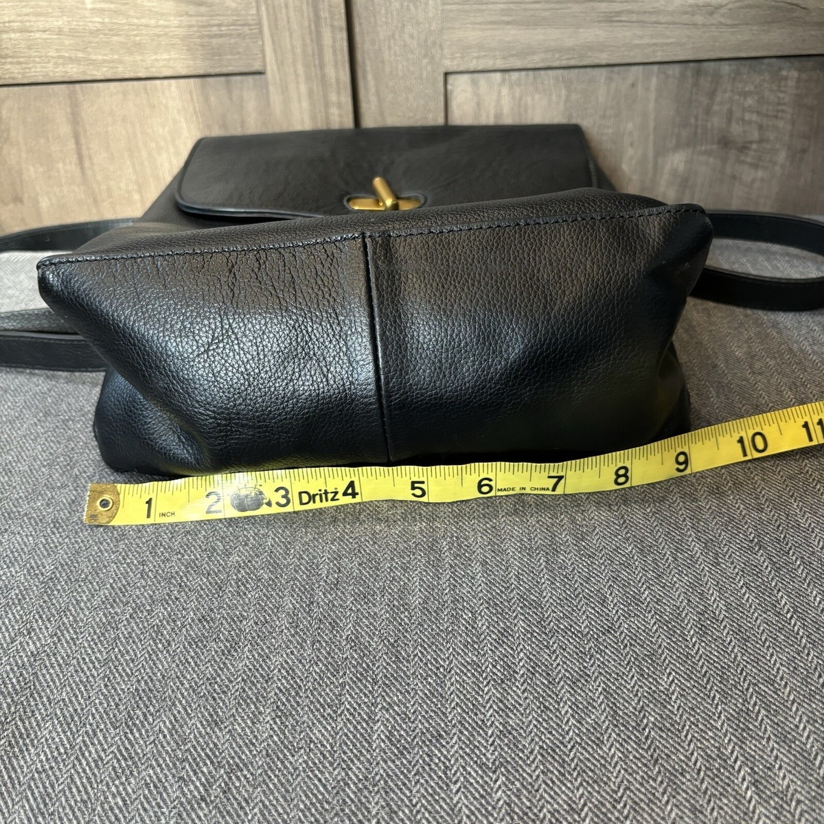 Antonia Melani Leather Backpack Purse Multi Pockets Black | eBay display picture 1