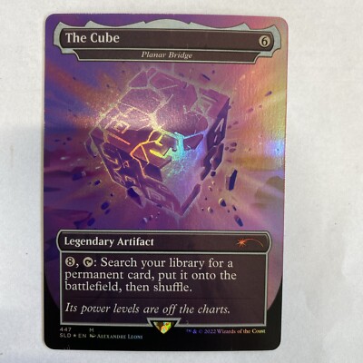 Planar Bridge The Cube Magic The Gathering Secret Lair 447 Foil