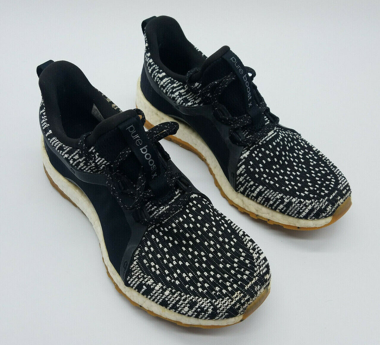 Pure Boost X All Terrain Running Shoes BY2691 Black White 7 | eBay