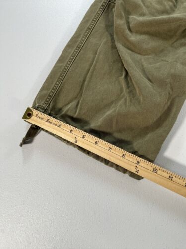 Pantalones de paracaidista vintage Abercrombie & Fitch para hombre 36x30 carga militar holgados B4 - Imagen 3 de 9