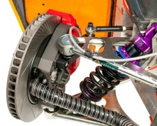 High Temperature Brake Braking Ducting Highly Flexible Sizes 25mm to 102mm