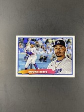 2023 Topps Update #BIG-11 Mookie Betts Oversized Topps Big Baseball LA Dodgers