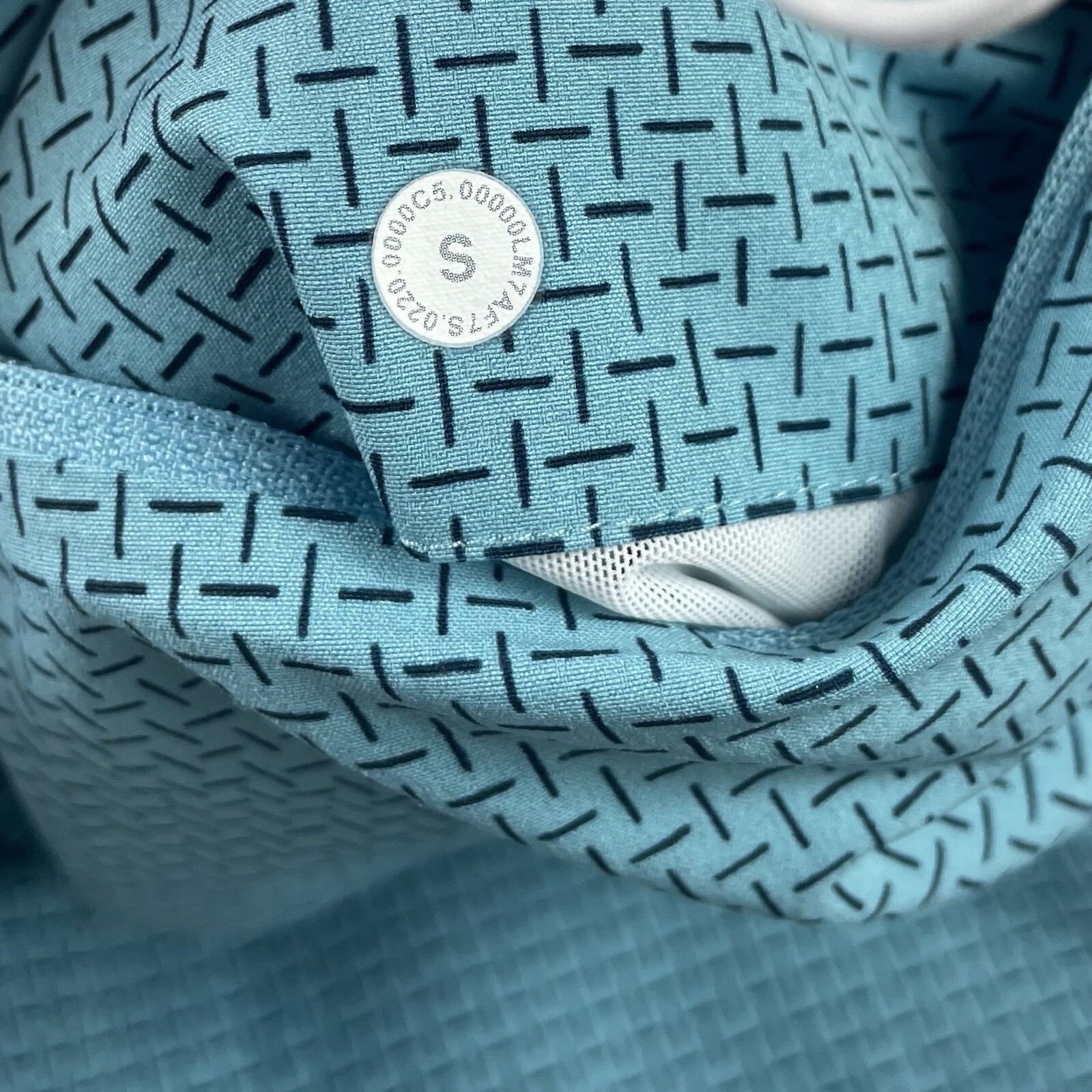 Lululemon Blue Patterned Mens Drawstring BoardSho… - image 5