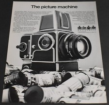 1980 Print Ad Hasselblad The Picture Machine Camera 500EL/M Freedom to Create