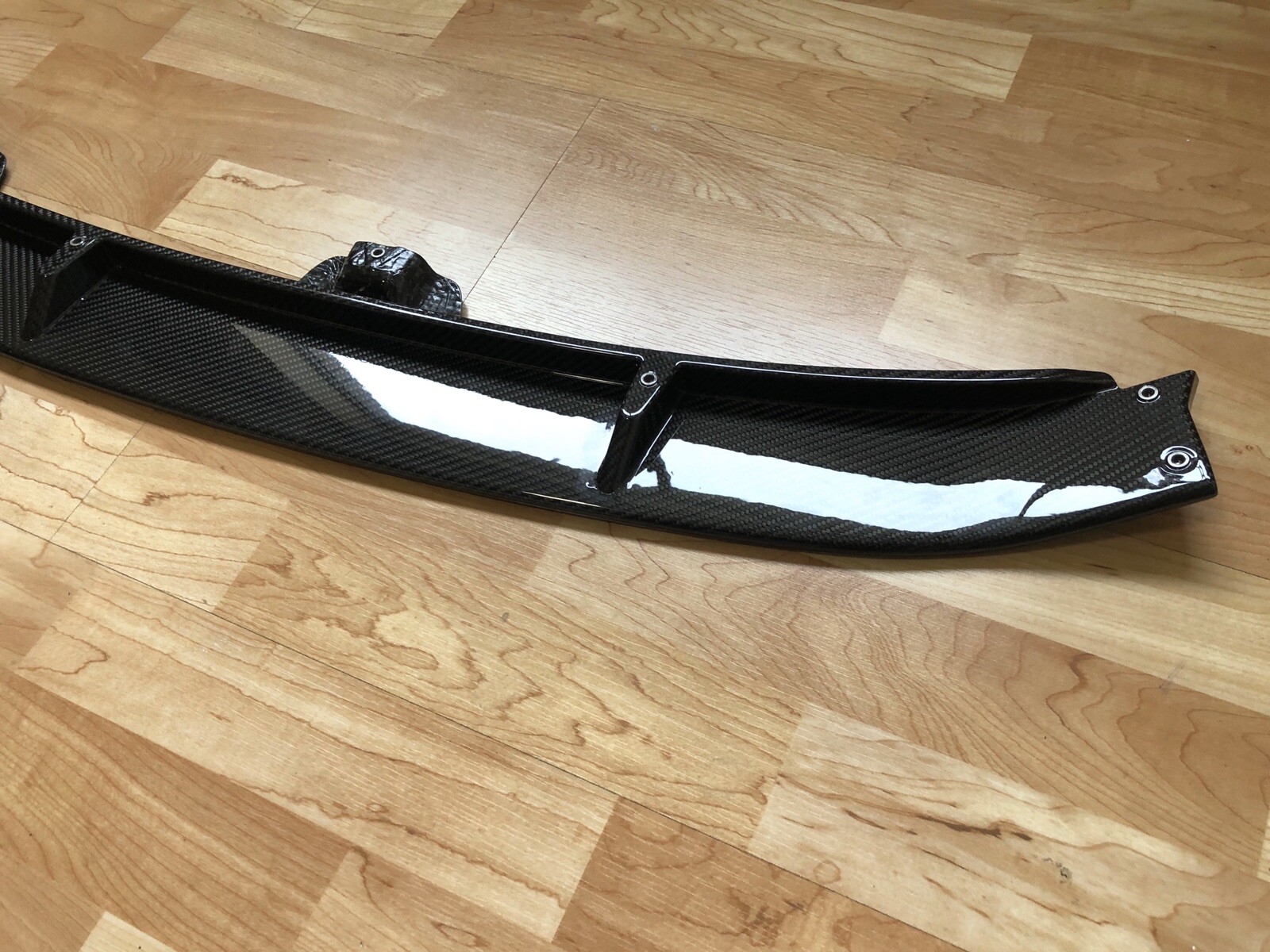 2016-2017 Bentley Continental Super Sports Front bumper Carbon Fiber Splitter