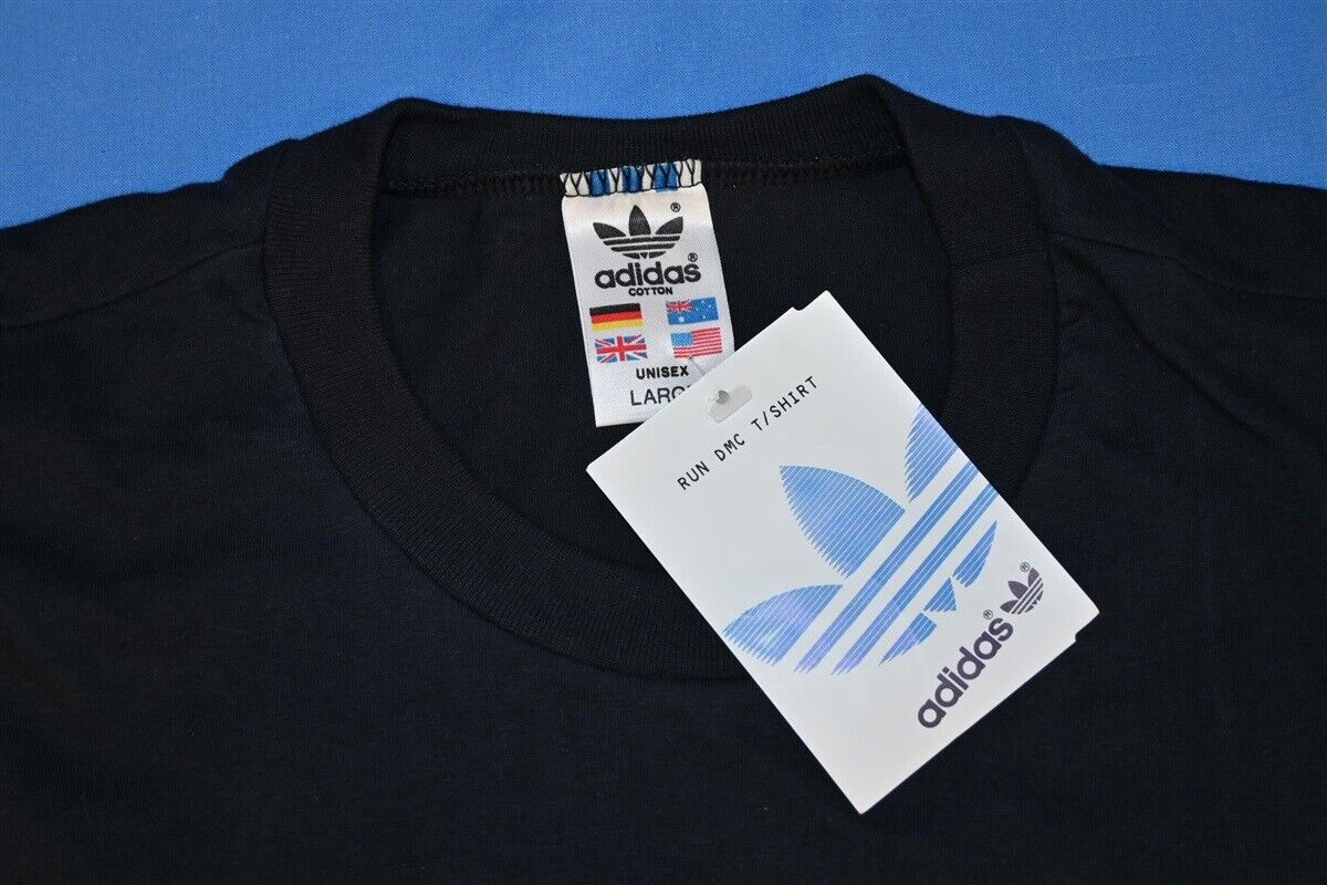 vintage 80s NWT RUN DMC ADIDAS TOUGHER THAN LEATHER TOUR t vintage 80s NWT RUN DMC ADIDAS TOUGHER THAN LEATHER TOUR t