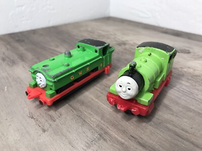 ERTL Thomas the Tank Engine and Friends PERCY #6 And #8 DIECAST TRAINs Lot Of 2