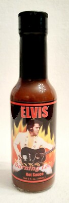 Elvis Presley - ''Elvis - Burning Love Hot Sauce'' - Sealed - New, Old Stock