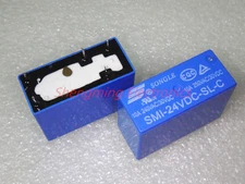 10PCS 5pins SMI-24VDC-SL-C DC 24V 10A 250VAC/30VDC Power Relay