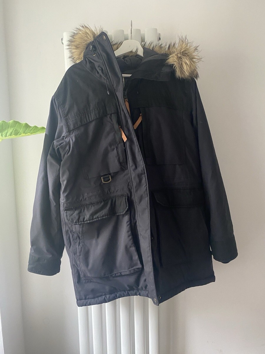 Fjallraven Polar Guide Parka Women's Large Black UK