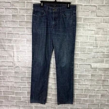 Joes Jeans The Brixton Dark Wash GUS Blue Straight Leg Denim Jeans Mens 32 x 34