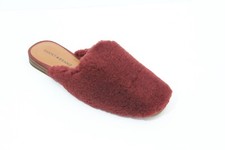 Lucky Brand Clogs 9 NEW Slip on Flat Women Mule Square Toe Shoe Faux Shearling