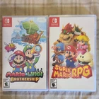Mario and Luigi: Brothership AND Super Mario RPG Lot (Nintendo Switch) NEW