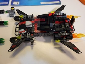 LEGO 5973 Space Police - Hyperspeed Pursuit - one figure, incomplete READ