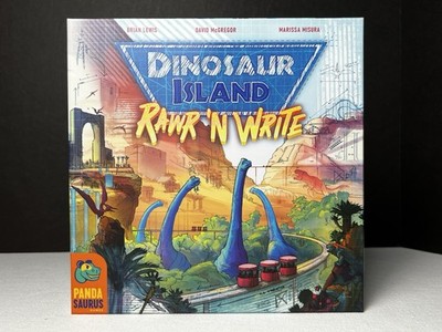 DINOSAUR ISLAND: Rawr 'N Write, Panda Saurus Games, NEW open box, COMPLETE