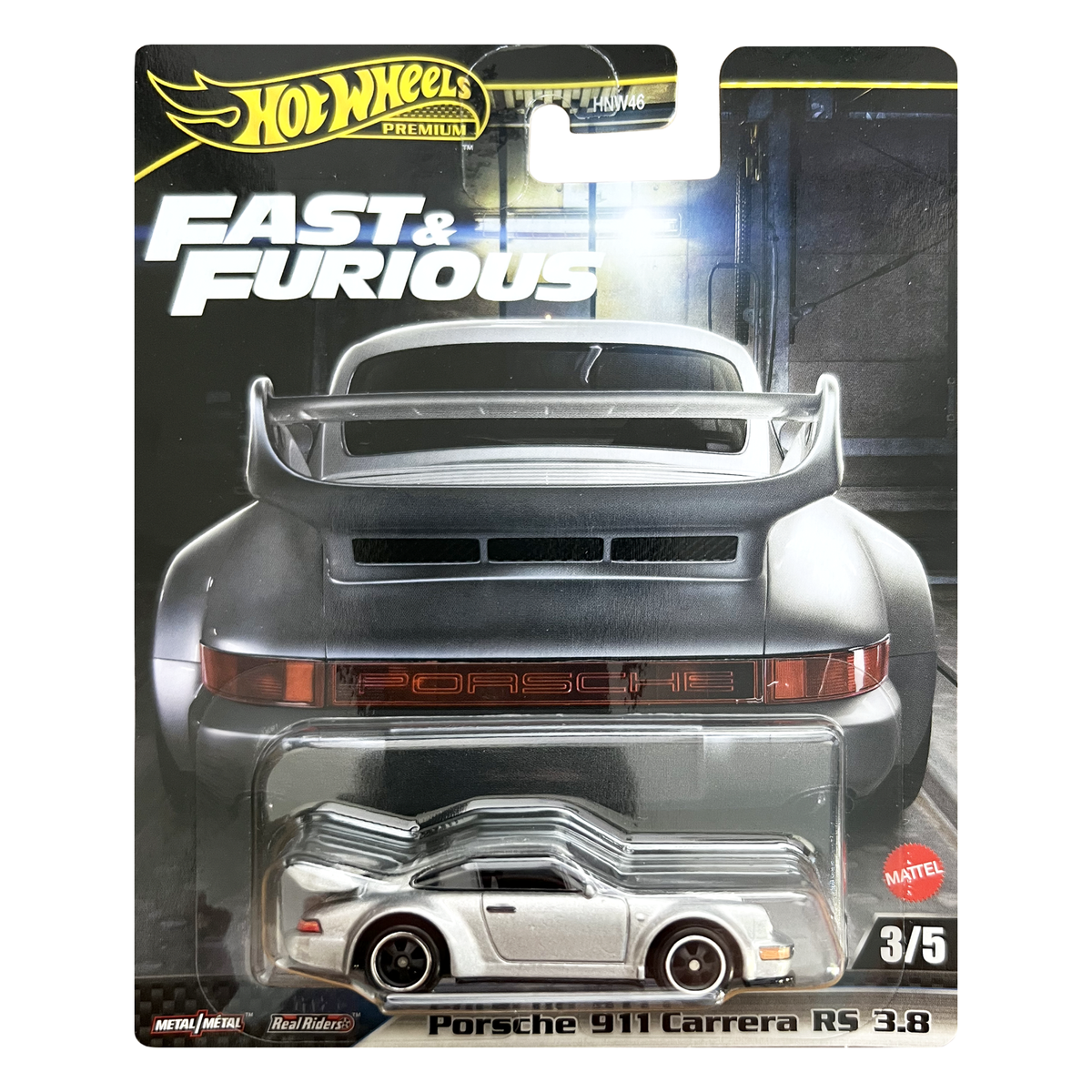⑨Porsche 911 Carrera RS 3.0 限定7008台 Hot Wheels Premium Fast & Furious Die-Cast Metal - Porsche 911