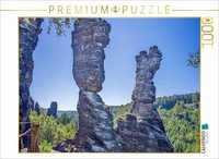 Calvendo Puzzle Saxon Switzerland - Pillars Of Hercules | 1000 Pieces, Finished