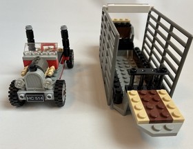 LEGO Adventurers 5975 T-Rex Transport Complete w/ minifigures, No Box/ Manual