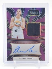 ALANNA SMITH 2025-26 SELECT PRIZM AUTO PATCH PURPLE /99 #AM-AS LYNX A Q5908