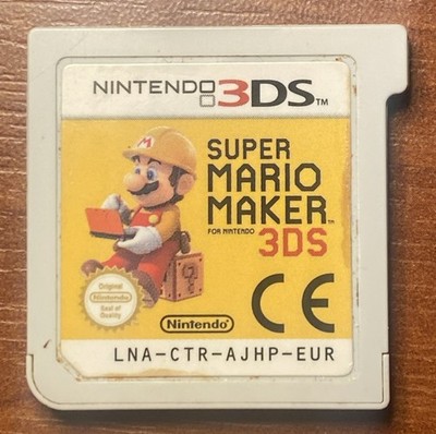 SUPER MARIO MAKER FÜR NINTENDO 3DS EU Version Videospiel Cartridge 2DS 2016