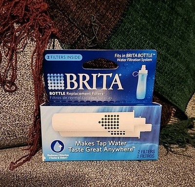 2 Brita Bottle Replacement Water Filters 