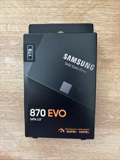 Samsung 1TB 870 EVO SATA III 2.5" Internal SSD - ‎MZ-77E1T0B/AM
