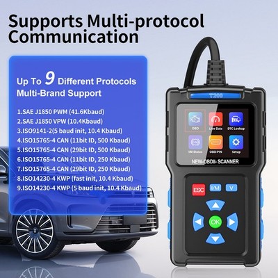 Automotive OBD Code Reader OBD2 Scanner Car Check Engine Fault Diagnostic Tool