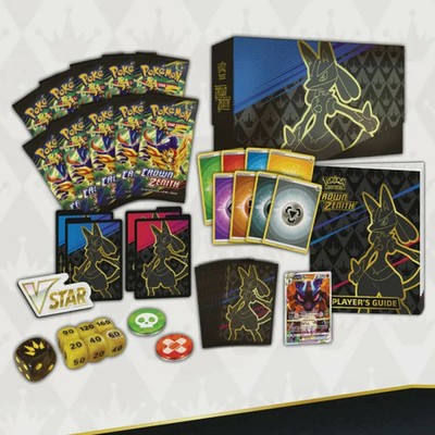 【新品未開封】CROWN ZENITH エリートトトレーナーボックス　ルカリオ Pokemon TCG: Crown Zenith Elite Trainer Box (Lucario) | eBay