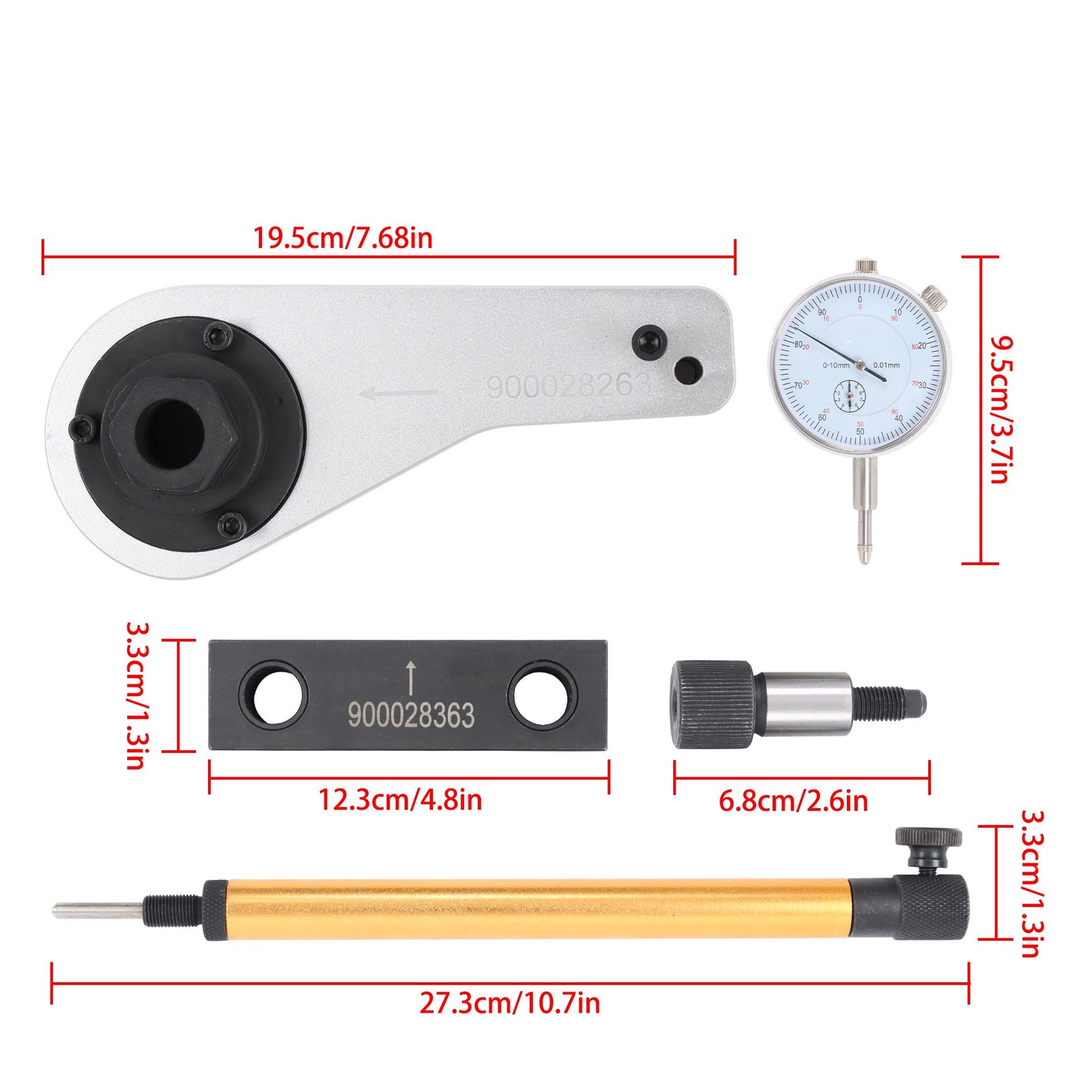 For Maserati Ghibli Quattroporte Levante 3.0L V6 Engine Timing Tool Kit M156