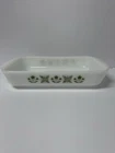 Anchor Hocking Fire King 1 1/2 qt Meadow Green Casserole Baking Dish 432 VTG