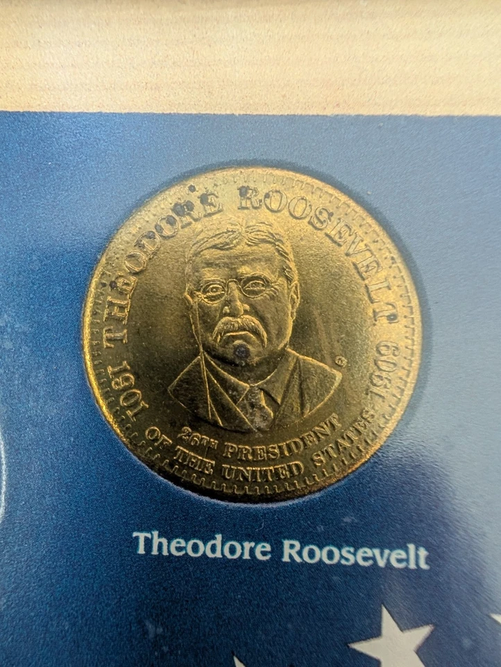 Shell Presidential Collector Coins 1990's Mail Order Gas Station Set - Image 4 of 4