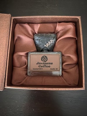 Ucca Javanese Coffee Oud Perfume. Artisan. New With Box. Rare! Collectible!